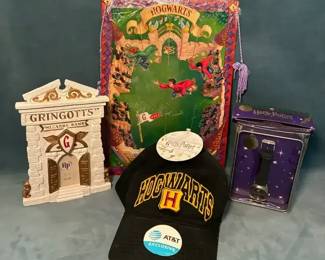 Gringotts Coin Bank And Wizarding World Hat
