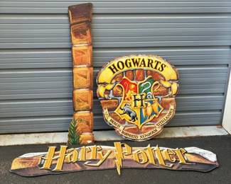 Harry Potter House Crest Cutout Promotional Display