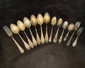 Mixed WM Rogers And More Silverplate Flatware
