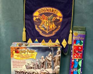 Harry Potter Wizards Chess Book Covers Small Wall Hanging