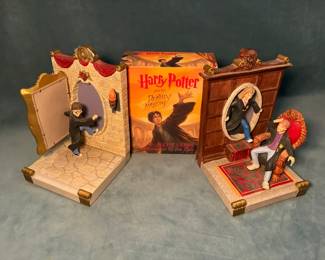 Harry Potter Bookends And Deathly Hallows CD Book