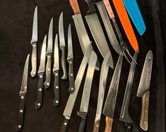 Kitchen And Steak Knives