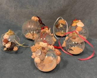 Handmade Beach Theme Ornaments From Around The World