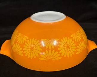 Pyrex Large Daisy Sunflower 4 Qt Cinderella Bowl