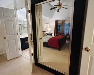 Huge framed mirror 
