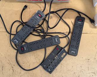 Power Supplies and Surge Protectors with Extension Cords: $40