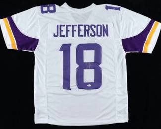 Justin Jefferson Signed Jersey