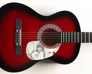 Taylor Swift Signed 38" Acoustic Guitar