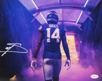 Stefon Diggs Signed Vikings 11x14 Photo