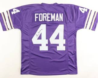 Chuck Foreman Signed Jersey