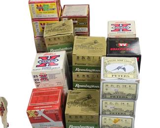 Ammo including 20 Gauge 