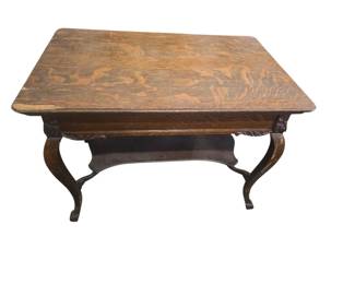 Tiger Oak entry table