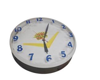 Large Cadillac clock plastic face