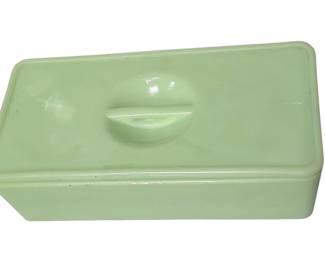1930's Jadeite Refrigerator dish