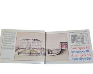 We have a large stamp collection