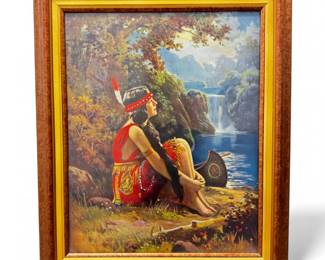 80 RAtkinsonFoxInMeditationFancyFreeFramedPrint