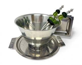 4 StainlessServingSetStanleyRobertsInternationalDecorator