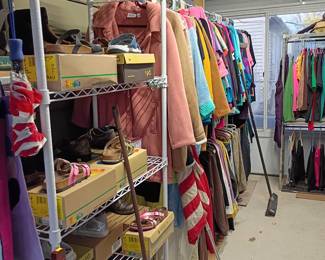 Lots of women's clothing 