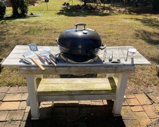 Grill On Table