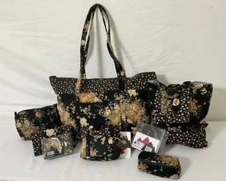 Black Floral Scandia Set