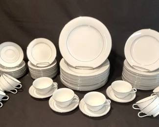 Noritake White China Set