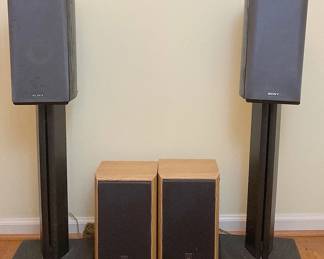 Sony And JBL Speakers