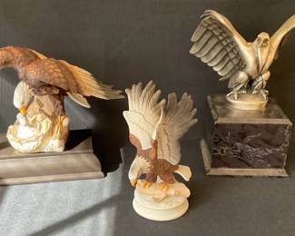 3 War Eagle Figures
