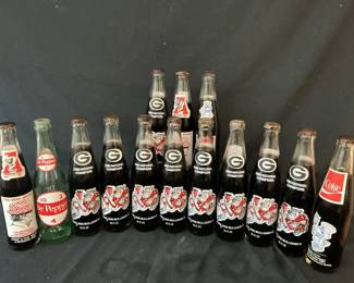 Commemorative Glass CocaCola Bottles