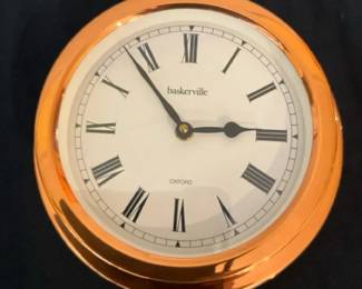 Vintage Baskerville Oxford Wall Clock