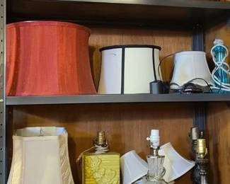 Lamps and lamp shades 