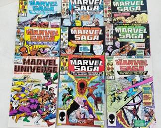 Marvel Saga Comic Book Lot