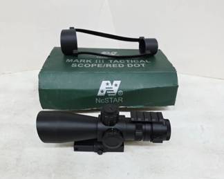 NcSTAR Mark III Tactical Scope/Red Dot