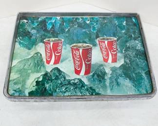 	Vintage Coca-Cola Fountain Machine Panel