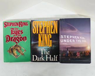 	Stephen King Hardcover Book Lot