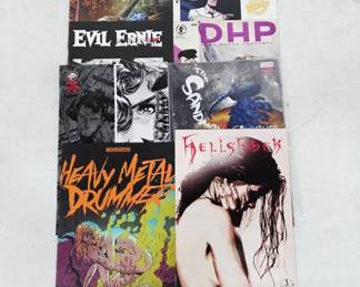	8 Assorted Comic Books