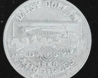 Daisy Dollar Promotional Token, Circa 1986