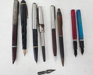 	Fountain and Writing Pens