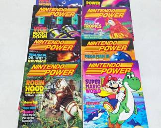	Nintendo Power Magazines
