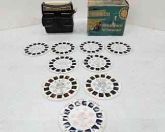 	1950s View-Master Model F Viewer With Reels