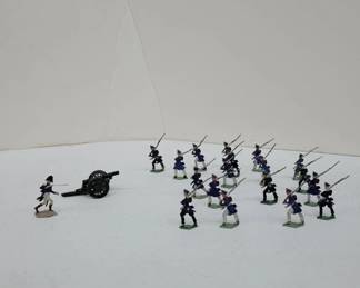 	1900-20 Napoleonic Tin/Lead Soldier Flats