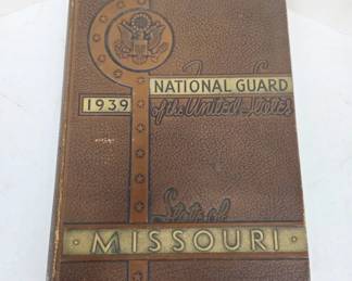 1939 National Guard Missouri Yearbook