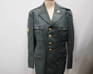	US Army Uniform Jacket with Rank Insignia