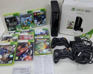 Xbox 360 French Console With 10 French Games