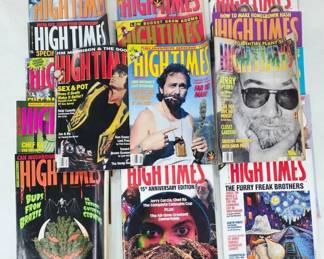 	18 High Times Magazines