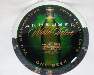 	Anheuser World Select Beer Sign