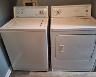 Washer and dryer