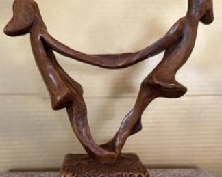 Austin Productions Sculpture Two Sisters Dancing