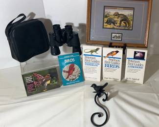 TASCO BINOCULARS WITH CASE BOOKS