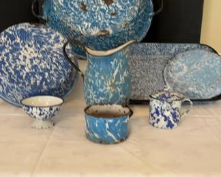 Speckled Enamelware
