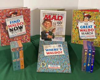 Waldo Books, Mad Book And Seasons Of Television